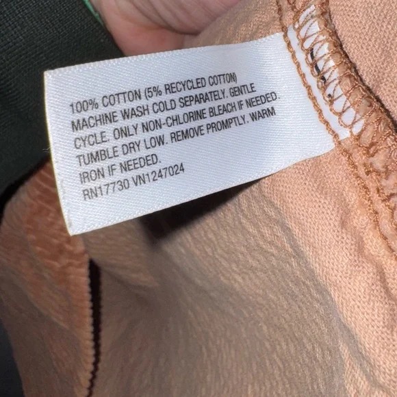 Original Use Corduroy Button Up Overshirt Tan Brown XS - Picture 9 of 9